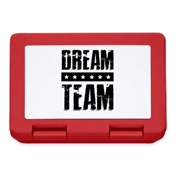 Dream Team Légendaire - Boîte à goûter - rouge - Devant
