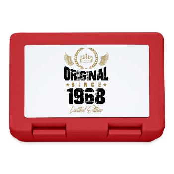 1968 limited edition - Brotdose - Rot - Vorne