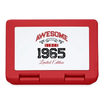 1965 awesome since - Brotdose - Rot - Vorne