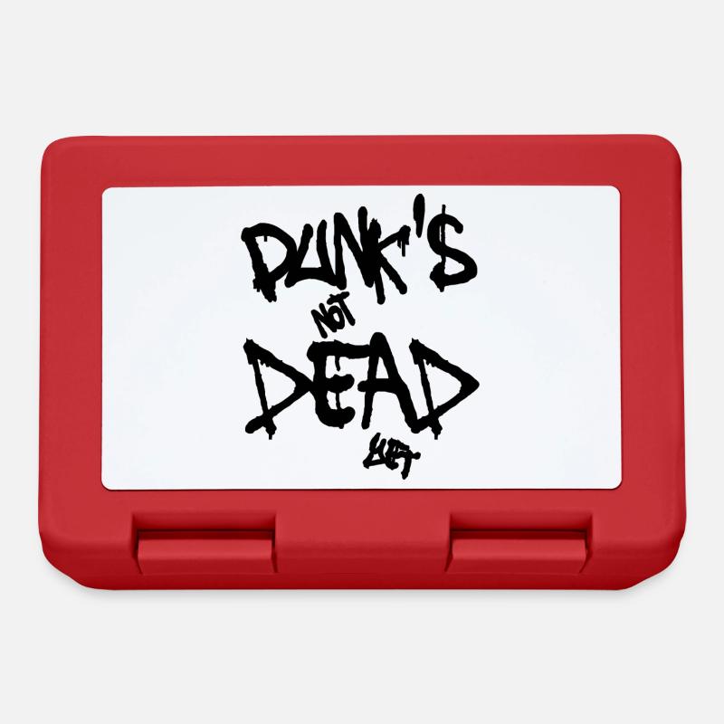 Punk ist noch nicht tot - Brotdose - Rot