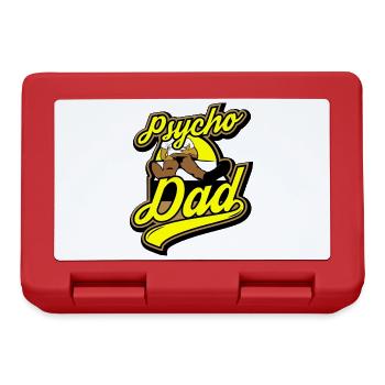 Psycho - Papa - Psycho - Dad - Lunchbox - red - Front