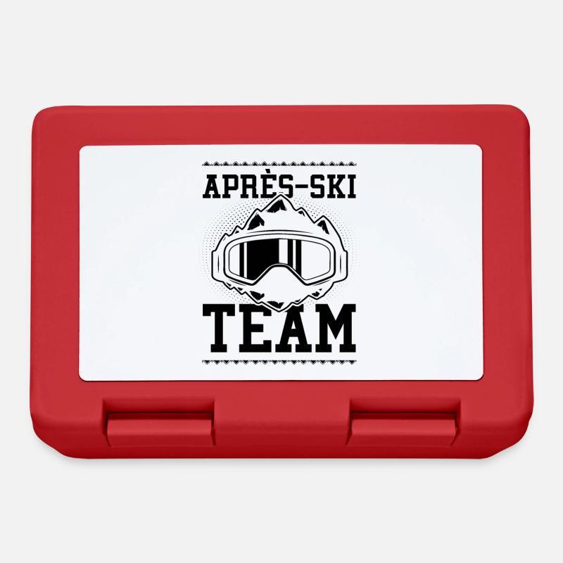Après Ski Team - Brotdose - Rot