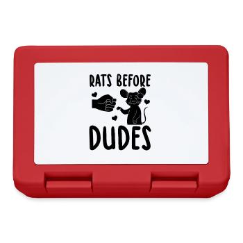 Rat Lovers - Lunchbox - red - Front