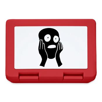 Face of Fear - Lunchbox - red - Front