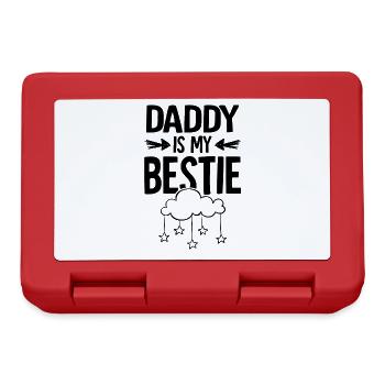 baby dad - Lunchbox - red - Front