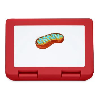 Mitochondria Cell Biology Biologist Science - Brotdose - Rot - Vorne