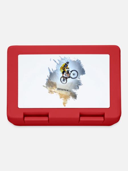 Mountainbike | Mountainbiker | Downhill - Brotdose - Rot