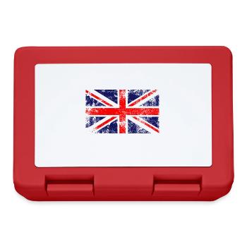 Union Jack Flag | UK Flag | British Flag - Lunchbox - red - Front