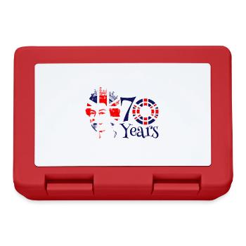 The Queens Platinum Jubilee 2022 | UK - Lunchbox - red - Front