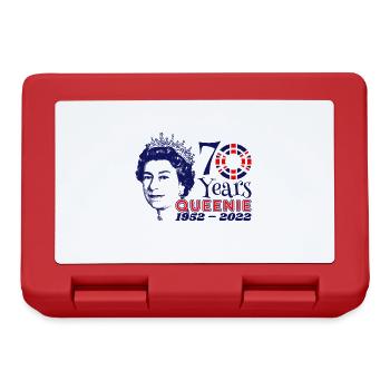 The Queens Platinum Jubilee 2022 | UK - Lunchbox - red - Front