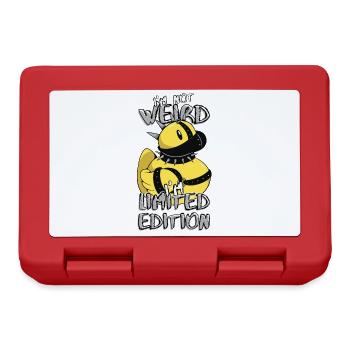 Funny Cartoon Squeaky Duck - Édition Limitée - Boîte à goûter - rouge - Devant
