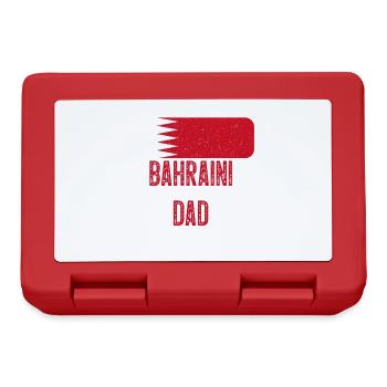 Bahraini Dad - Brotdose - Rot - Vorne