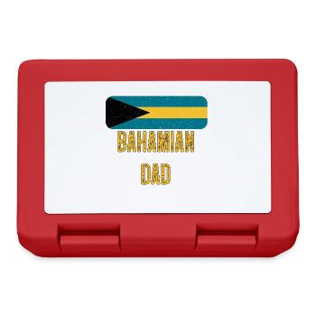 J’ai deux titres Bahamian et Dad Bahamas - Boîte à goûter - rouge - Devant