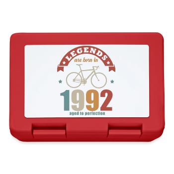 vélo cycliste anniversaire né en 1992 40 ans - Boîte à goûter - rouge - Devant