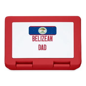 J’ai deux titres Belizean et Dad Belize - Boîte à goûter - rouge - Devant