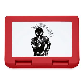 Alien Racer - Boîte à goûter - rouge - Devant