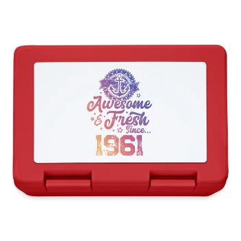 1961 awesome fresh - Lunchbox - red - Front