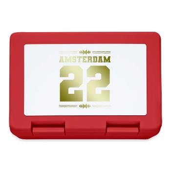 Amsterdam 22 - Lunchbox - red - Front