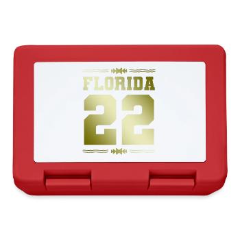 Florida 22 - Lunchbox - red - Front