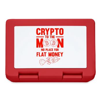 bitcoin money - Lunchbox - red - Front