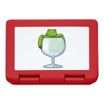 Frog Wine Glass - Lunchbox - red - Front