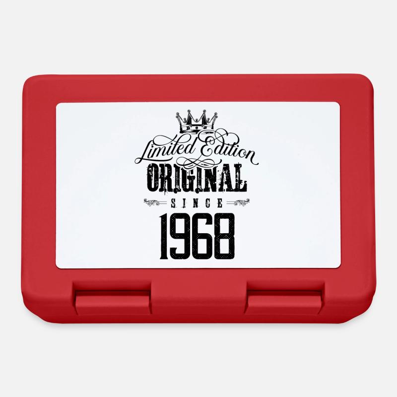 Édition limitée 1968 - Boîte à goûter - rouge