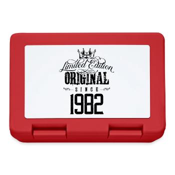 1982 limited edition - Brotdose - Rot - Vorne