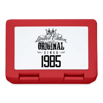 1985 limited edition - Brotdose - Rot - Vorne