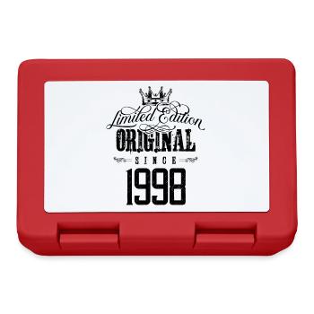 Édition limitée 1998 - Boîte à goûter - rouge - Devant