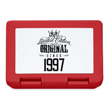 1997 limited edition - Brotdose - Rot - Vorne