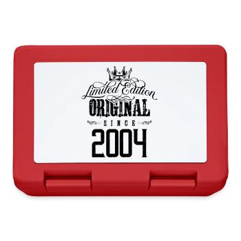 2004 limited edition - Brotdose - Rot - Vorne