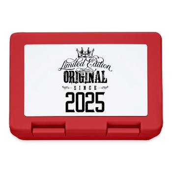 2025 limited edition - Brotdose - Rot - Vorne