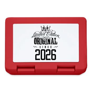 2026 limited edition - Lunchbox - red - Front