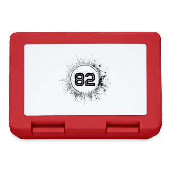 82 Nombre d’objets blob - Boîte à goûter - rouge - Devant