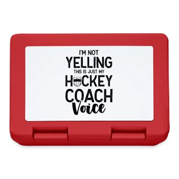 feldhockey coach - Brotdose - Rot - Vorne