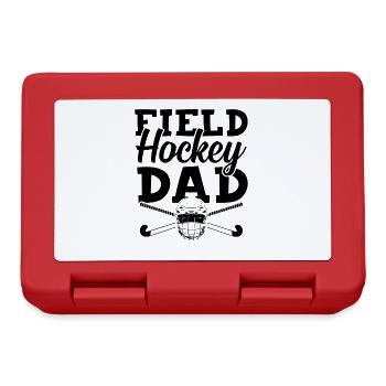 feldhockey papa - Brotdose - Rot - Vorne