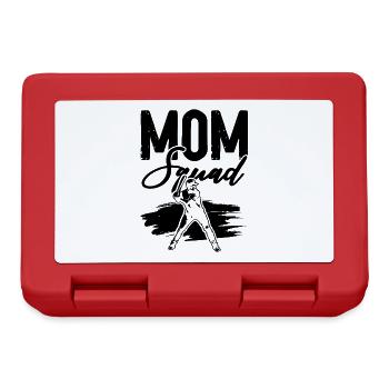 Baseball Mom Squad - Lunchbox - red - Front