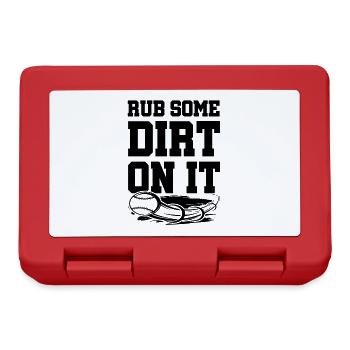 Baseball Sports - Lunchbox - red - Front