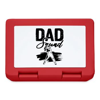 Baseball Dad Squad - Lunchbox - red - Front