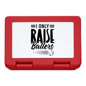 Raise Ballers Baseball - Lunchbox - red - Front