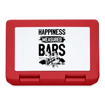 happiness diving - Brotdose - Rot - Vorne