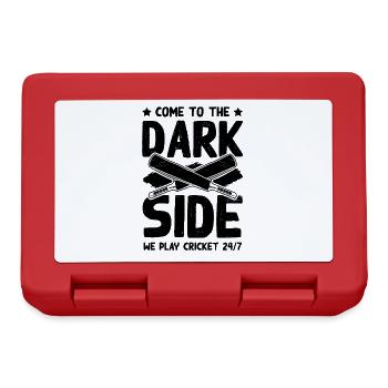 cricket dark side - Brotdose - Rot - Vorne