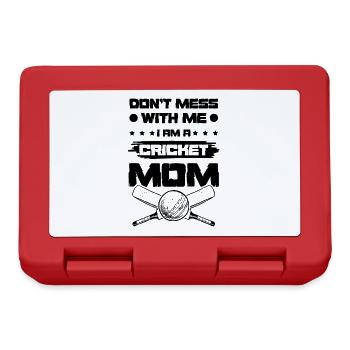 Cricket Mama - Lunchbox - red - Front