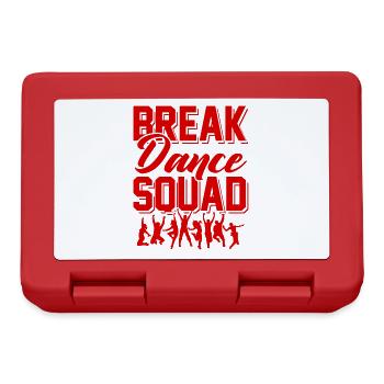breakdance Squad - Brotdose - Rot - Vorne