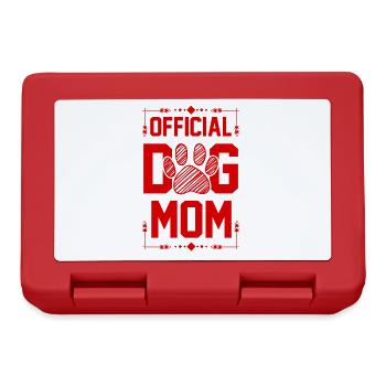 Dogs Mama Saying - Lunchbox - red - Front