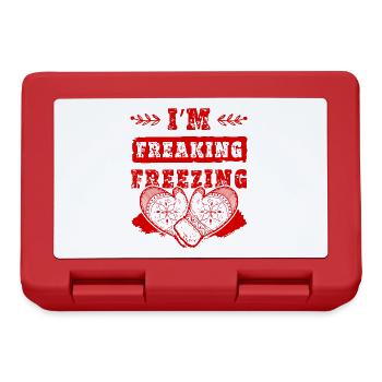 Freezing Winter - Brotdose - Rot - Vorne