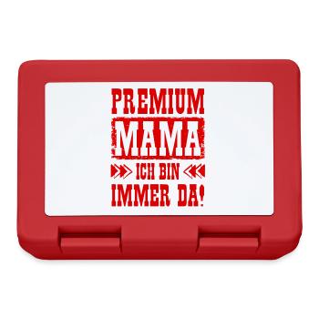 Beste Mama der Welt - Brotdose - Rot - Vorne