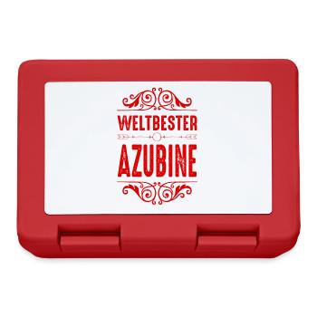 Premium Azubine - Brotdose - Rot - Vorne
