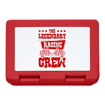 Racing Crew - Lunchbox - red - Front