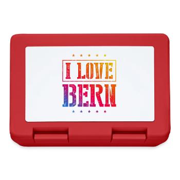 I Love Bern - Lunchbox - red - Front